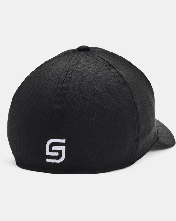 Men's UA Jordan Spieth Golf Hat, Black, pdpMainDesktop image number 1